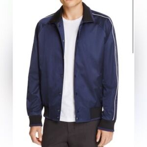 VINCE Men’s Satin Coach Jacket